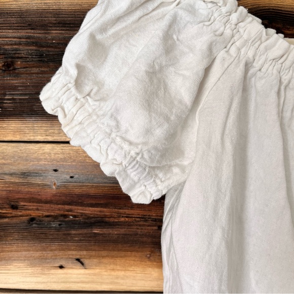 Boho White Top - Picture 3 of 7